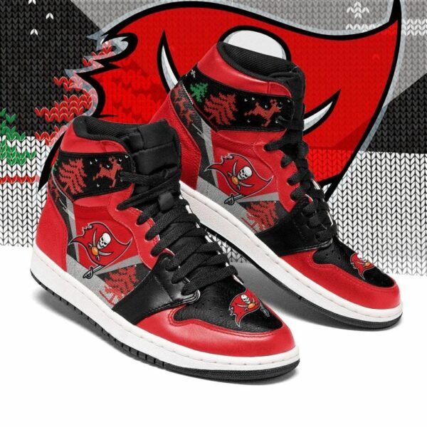 Tubopro Tampa Bay Buccaneers NFL AJ1 High Sneakers Shoes For Men And Women