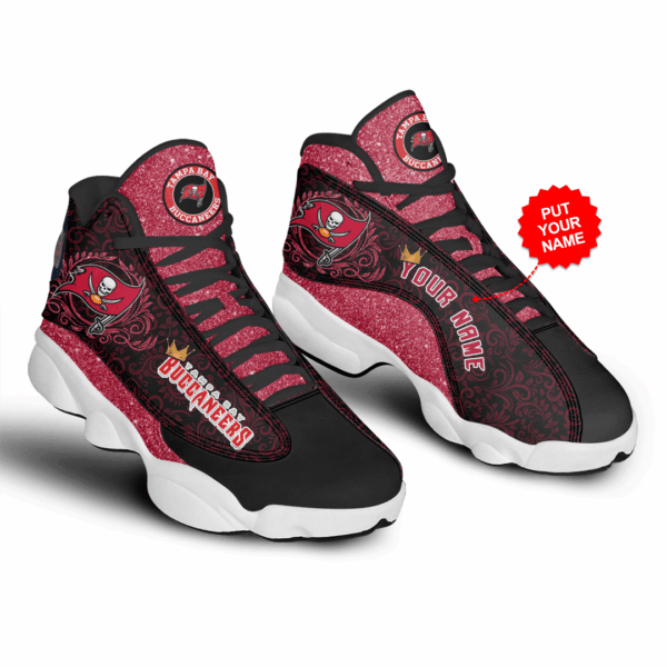 Tubopro Tampa Bay Buccaneers NFL AJ13 Sneakers Shoes For Men And Women - Image 2