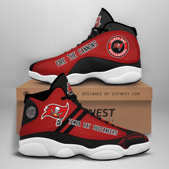 Tubopro Tampa Bay Buccaneers NFL AJ13 Sneakers Shoes For Men And Women