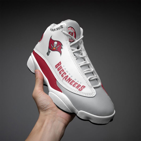 Tubopro Tampa Bay Buccaneers NFL AJ13 Sneakers Shoes For Men And Women - Image 3