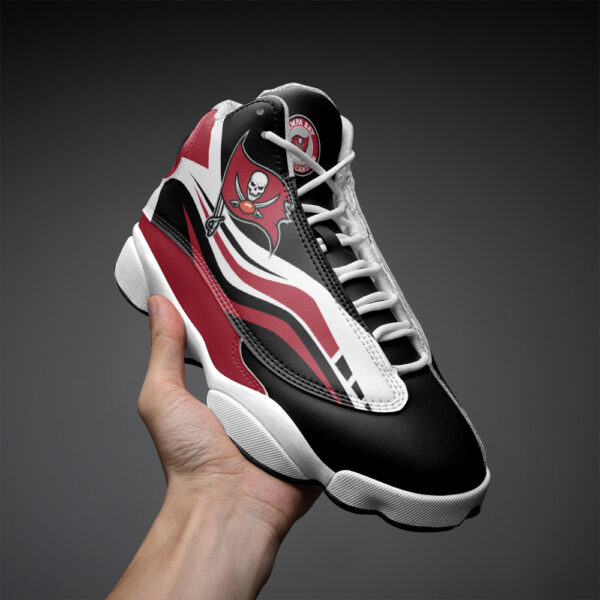Tubopro Tampa Bay Buccaneers NFL AJ13 Sneakers Shoes For Men And Women - Image 3