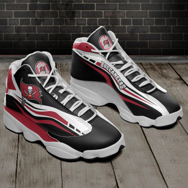 Tubopro Tampa Bay Buccaneers NFL AJ13 Sneakers Shoes For Men And Women - Image 2