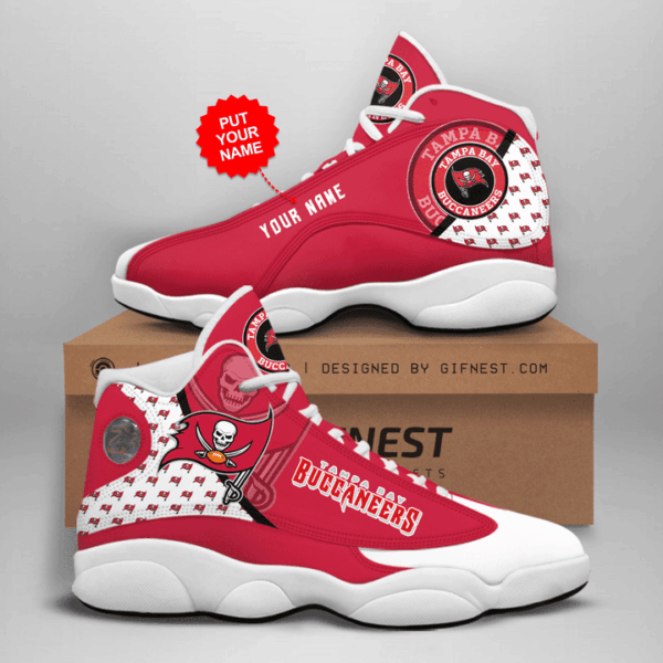 Tubopro Tampa Bay Buccaneers NFL AJ13 Sneakers Shoes For Men And Women