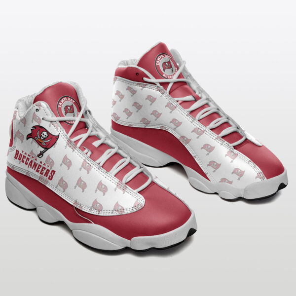 Tubopro Tampa Bay Buccaneers NFL AJ13 Sneakers Shoes For Men And Women - Image 2