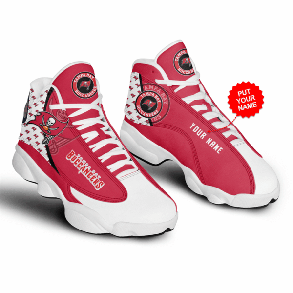 Tubopro Tampa Bay Buccaneers NFL AJ13 Sneakers Shoes For Men And Women - Image 2