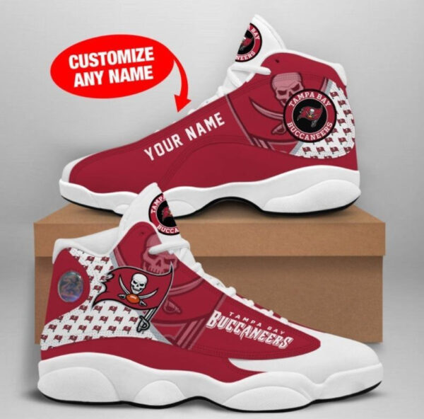 Tubopro Tampa Bay Buccaneers NFL AJ13 Sneakers Shoes For Men And Women