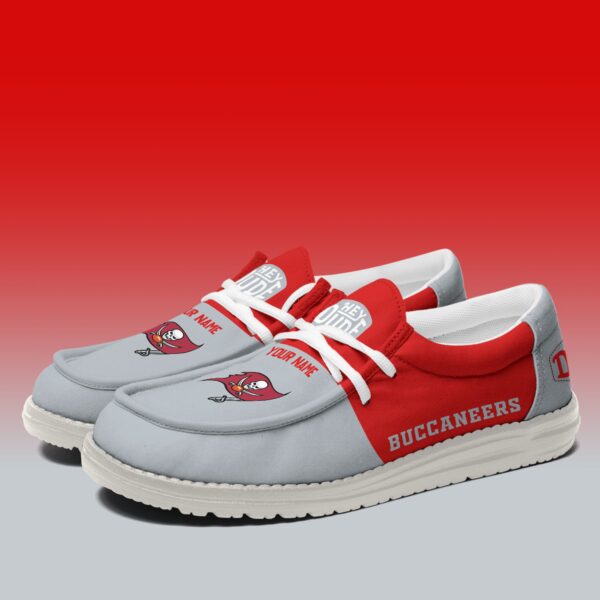 Tubopro Tampa Bay Buccaneers Personalized Hey Dude Shoes For Men And Women - Image 3