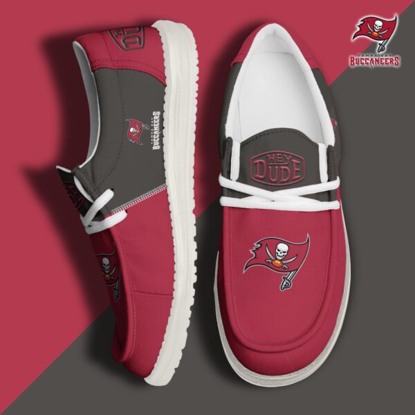 Tubopro Tampa Bay Buccaneers Personalized Hey Dude Shoes For Men And Women