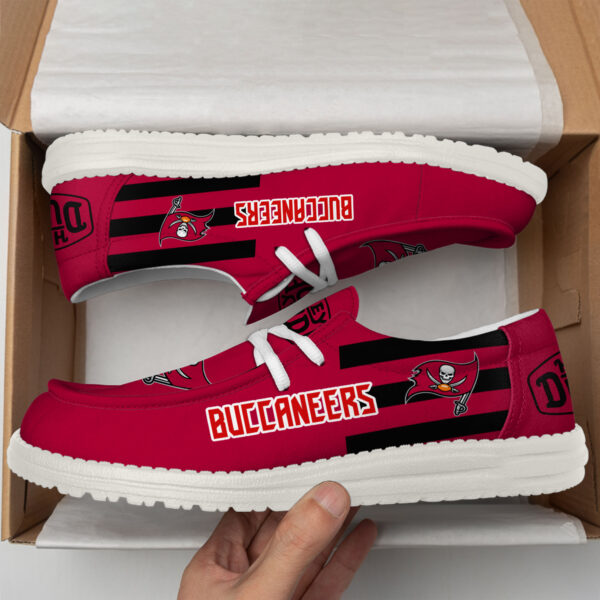 Tubopro Tampa Bay Buccaneers Personalized Hey Dude Shoes For Men And Women - Image 3