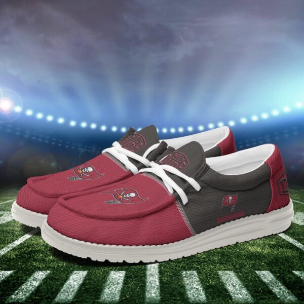 Tubopro Tampa Bay Buccaneers Personalized Hey Dude Shoes For Men And Women - Image 3