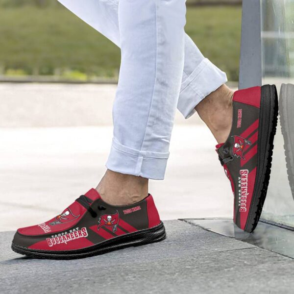 Tubopro Tampa Bay Buccaneers Personalized Hey Dude Shoes For Men And Women - Image 3