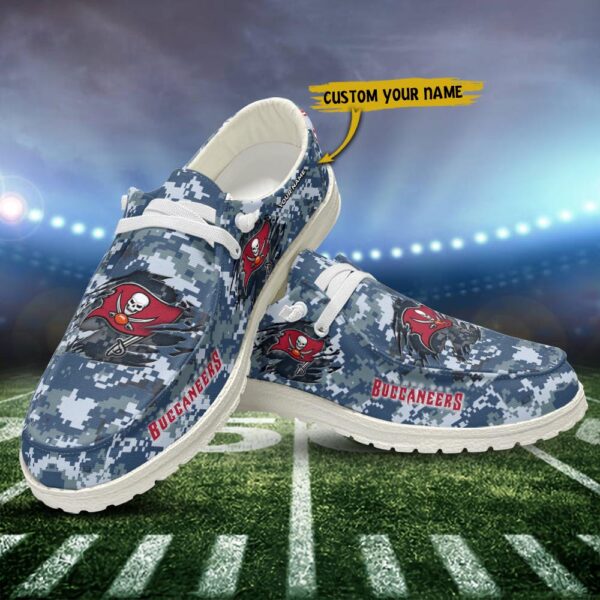 Tubopro Tampa Bay Buccaneers Personalized Hey Dude Shoes For Men And Women