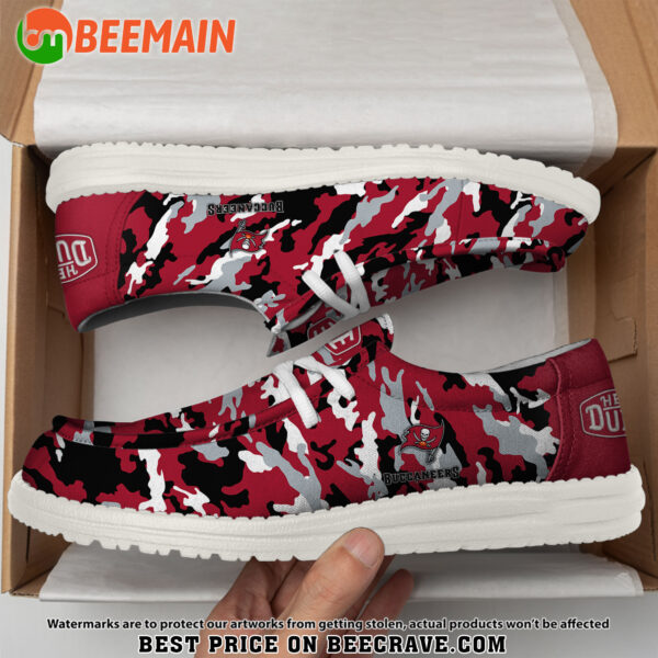 Tubopro Tampa Bay Buccaneers Personalized Hey Dude Shoes For Men And Women - Image 4