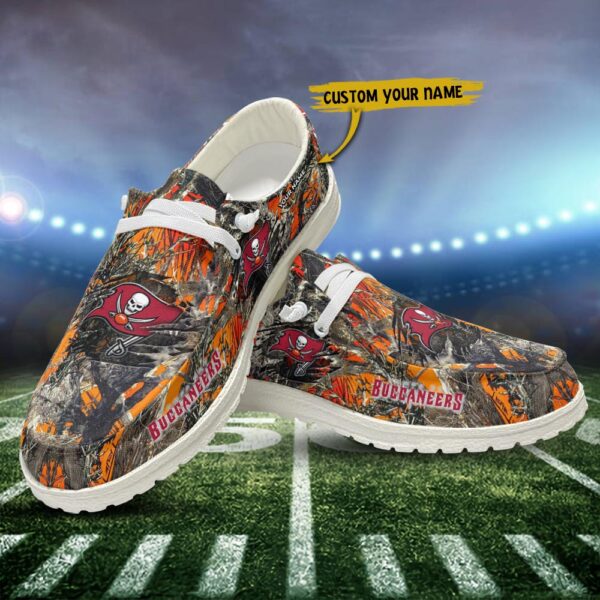 Tubopro Tampa Bay Buccaneers Personalized Hey Dude Shoes For Men And Women
