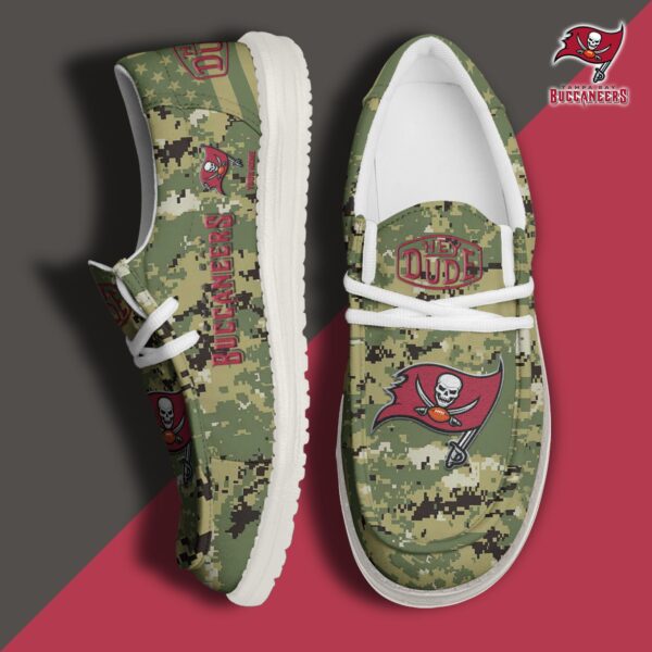 Tubopro Tampa Bay Buccaneers Personalized Hey Dude Shoes For Men And Women