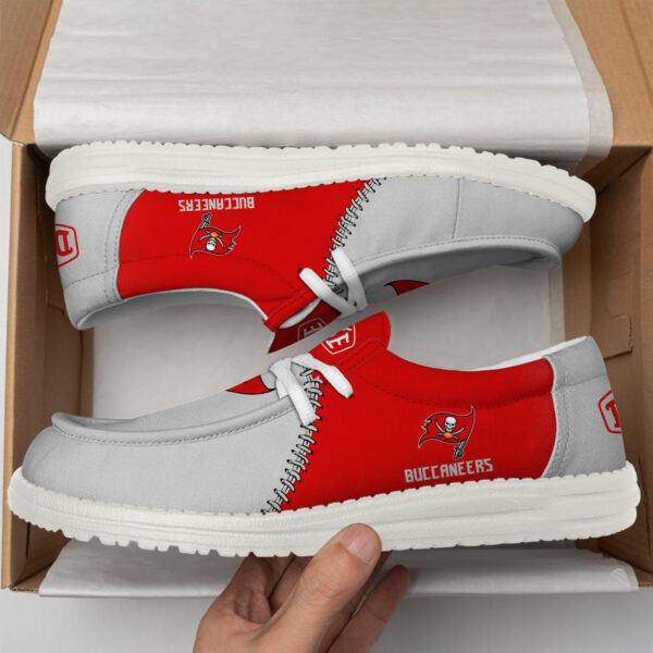 Tubopro Tampa Bay Buccaneers Personalized Hey Dude Shoes For Men And Women - Image 2