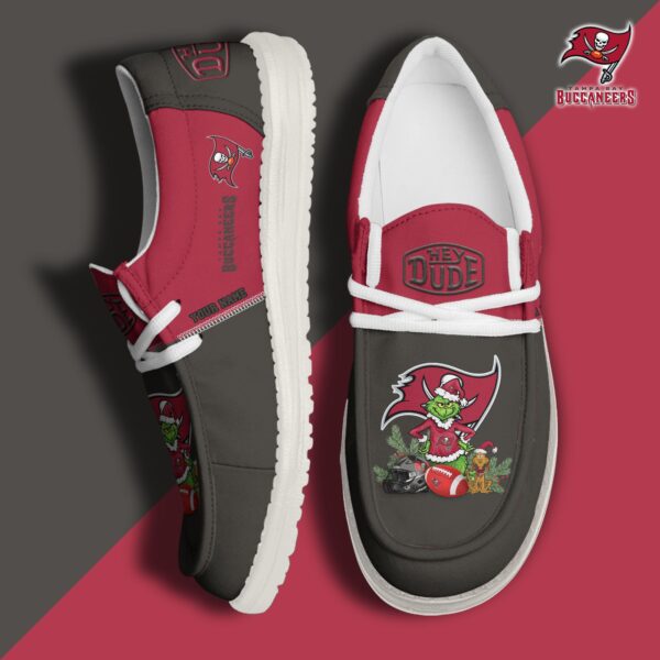 Tubopro Tampa Bay Buccaneers Personalized Hey Dude Shoes For Men And Women - Image 2