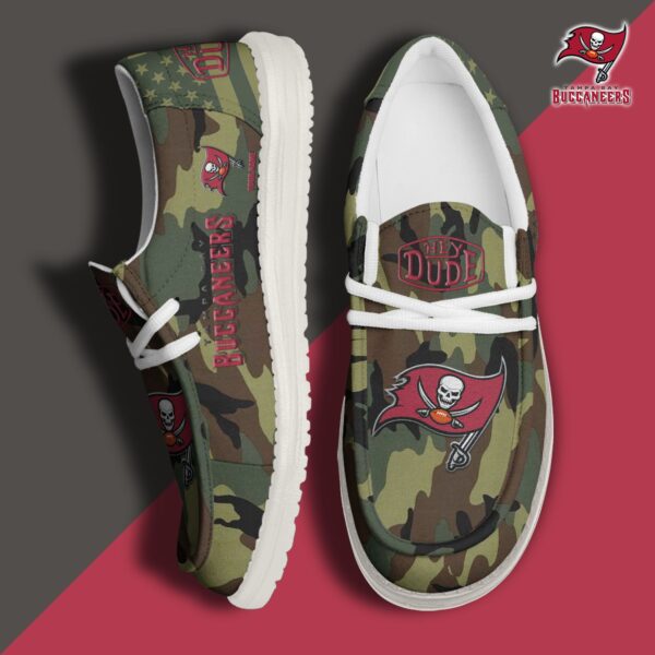Tubopro Tampa Bay Buccaneers Personalized Hey Dude Shoes For Men And Women