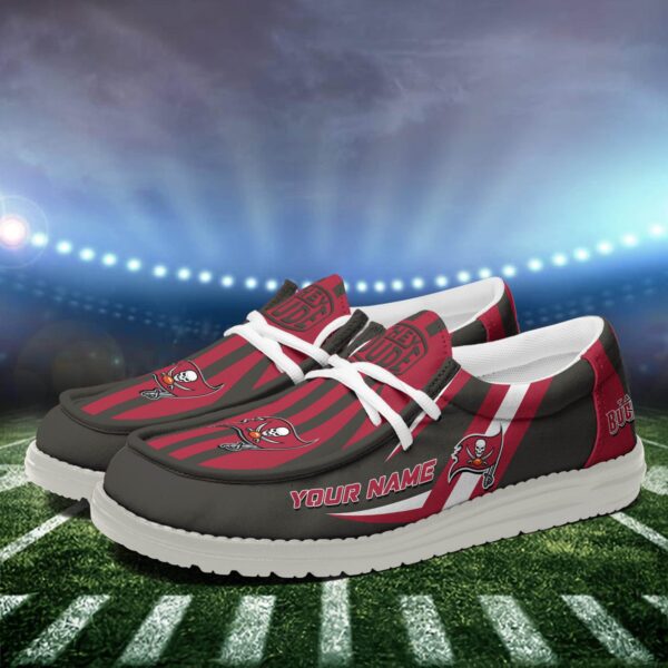 Tubopro Tampa Bay Buccaneers Personalized Hey Dude Shoes For Men And Women - Image 3