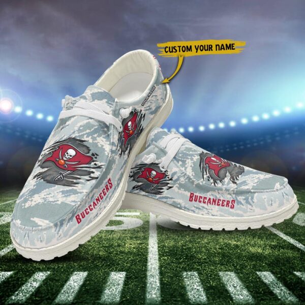 Tubopro Tampa Bay Buccaneers Personalized Hey Dude Shoes For Men And Women