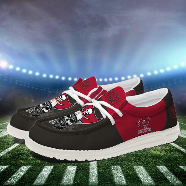 Tubopro Tampa Bay Buccaneers Personalized Hey Dude Shoes For Men And Women - Image 2