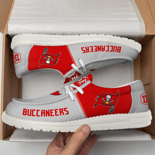 Tubopro Tampa Bay Buccaneers Personalized Hey Dude Shoes For Men And Women - Image 2