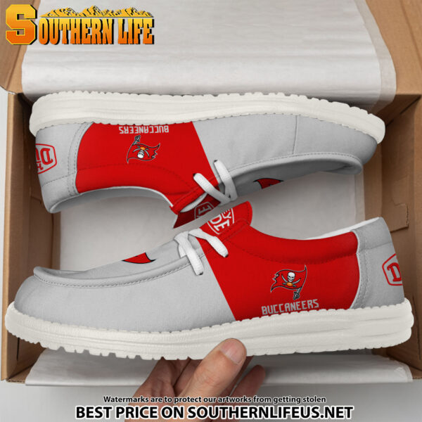Tubopro Tampa Bay Buccaneers Personalized Hey Dude Shoes For Men And Women - Image 4