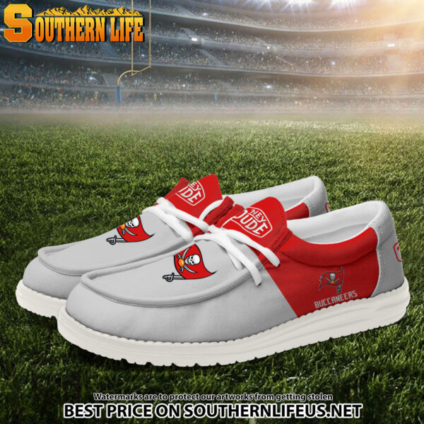 Tubopro Tampa Bay Buccaneers Personalized Hey Dude Shoes For Men And Women - Image 2