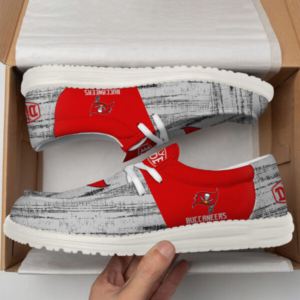 Tubopro Tampa Bay Buccaneers Personalized Hey Dude Shoes For Men And Women - Image 2