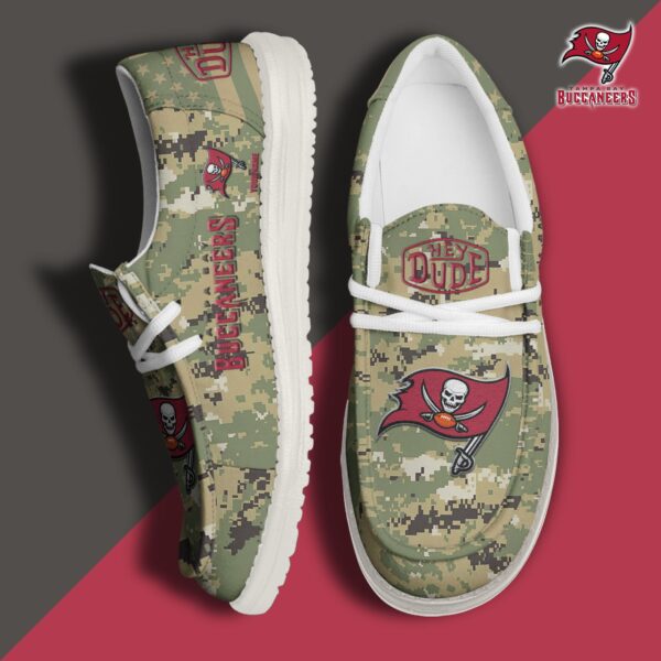 Tubopro Tampa Bay Buccaneers Personalized Hey Dude Shoes For Men And Women