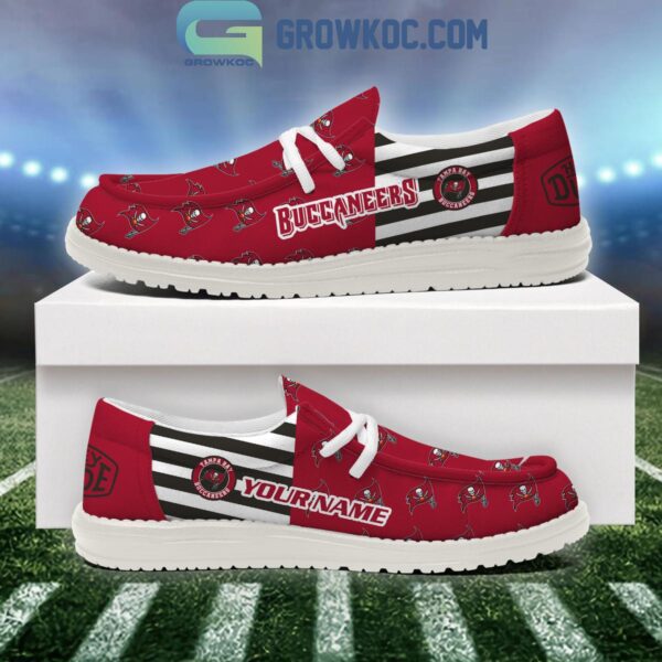 Tubopro Tampa Bay Buccaneers Personalized Hey Dude Shoes For Men And Women - Image 2