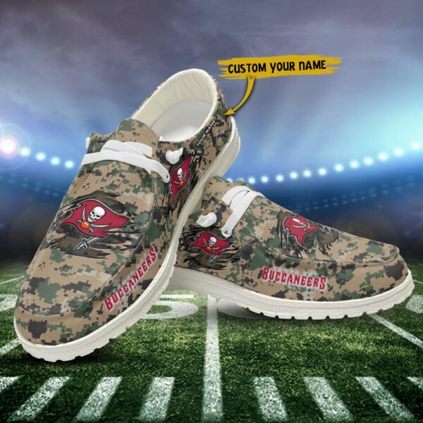 Tubopro Tampa Bay Buccaneers Personalized Hey Dude Shoes For Men And Women