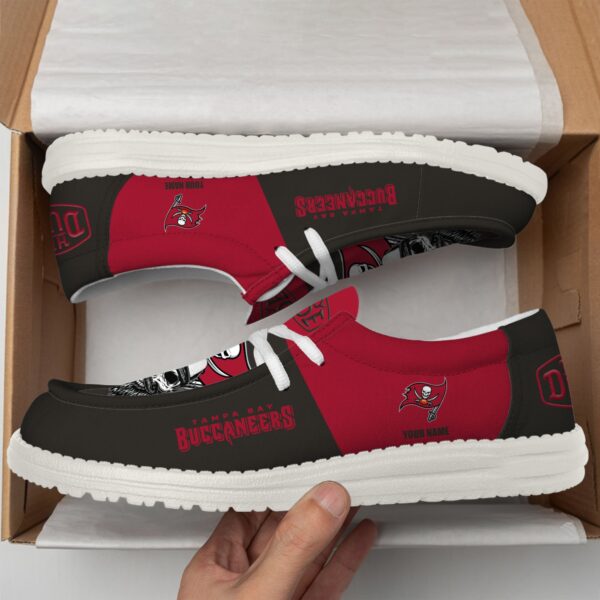 Tubopro Tampa Bay Buccaneers Personalized Hey Dude Shoes For Men And Women - Image 3