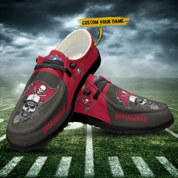 Tubopro Tampa Bay Buccaneers Personalized Hey Dude Shoes For Men And Women - Image 4