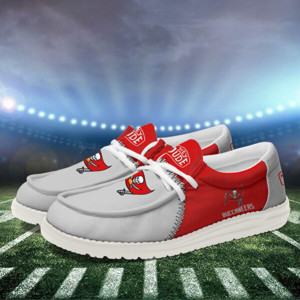 Tubopro Tampa Bay Buccaneers Personalized Hey Dude Shoes For Men And Women - Image 3