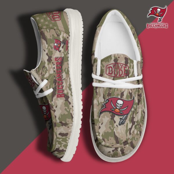 Tubopro Tampa Bay Buccaneers Personalized Hey Dude Shoes For Men And Women