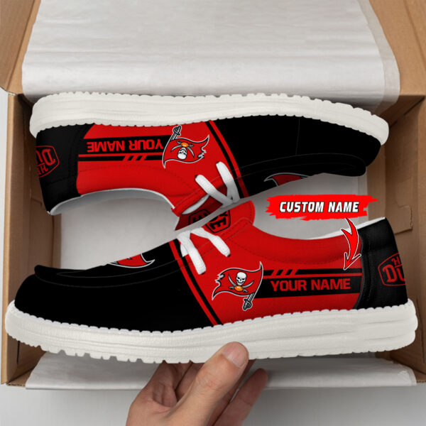 Tubopro Tampa Bay Buccaneers Personalized Hey Dude Shoes For Men And Women - Image 2