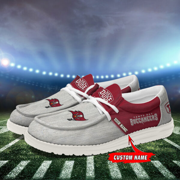 Tubopro Tampa Bay Buccaneers Personalized Hey Dude Shoes For Men And Women - Image 3