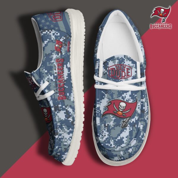 Tubopro Tampa Bay Buccaneers Personalized Hey Dude Shoes For Men And Women