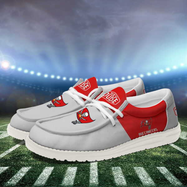 Tubopro Tampa Bay Buccaneers Personalized Hey Dude Shoes For Men And Women - Image 3