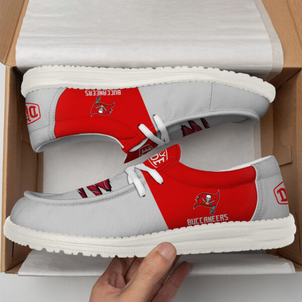 Tubopro Tampa Bay Buccaneers Personalized Hey Dude Shoes For Men And Women - Image 4