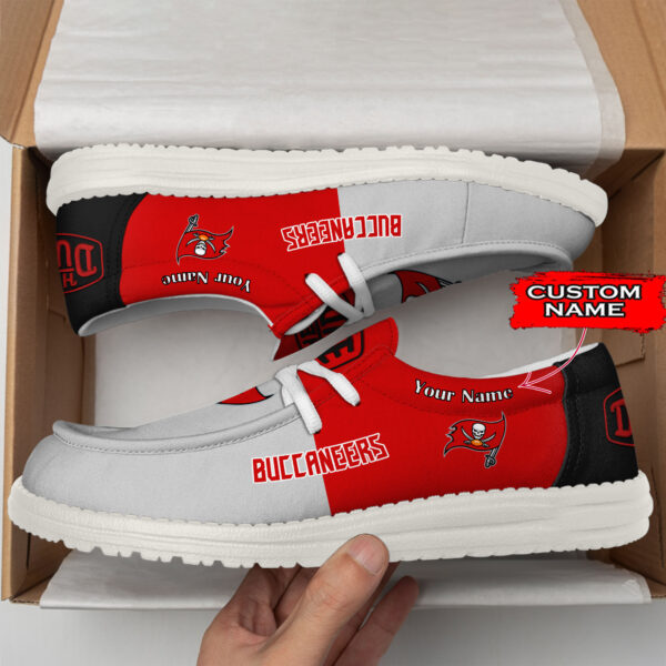 Tubopro Tampa Bay Buccaneers Personalized Hey Dude Shoes For Men And Women - Image 3
