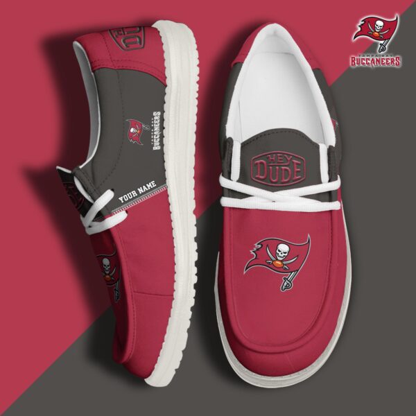 Tubopro Tampa Bay Buccaneers Personalized Hey Dude Shoes For Men And Women - Image 2