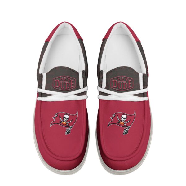 Tubopro Tampa Bay Buccaneers Personalized Hey Dude Shoes For Men And Women - Image 4