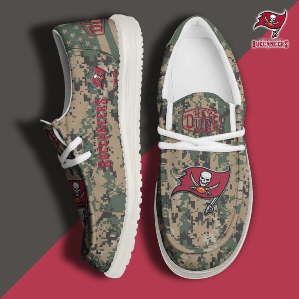 Tubopro Tampa Bay Buccaneers Personalized Hey Dude Shoes For Men And Women