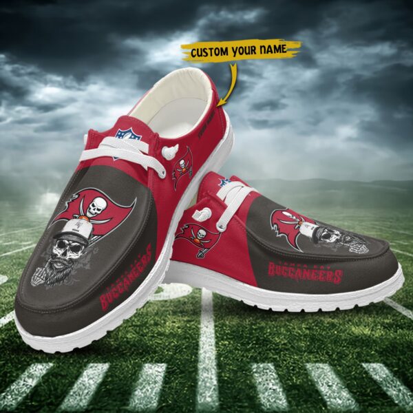Tubopro Tampa Bay Buccaneers Personalized Hey Dude Shoes For Men And Women - Image 3