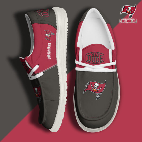 Tubopro Tampa Bay Buccaneers Personalized Hey Dude Shoes For Men And Women