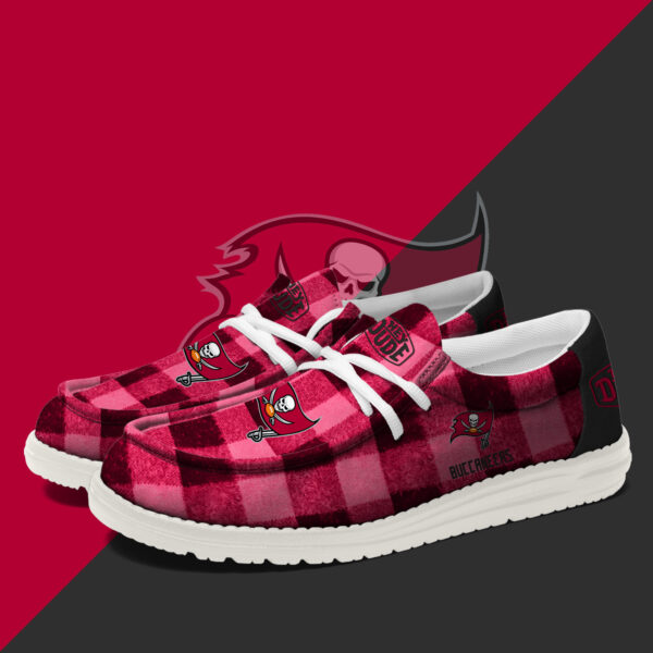 Tubopro Tampa Bay Buccaneers Personalized Hey Dude Shoes For Men And Women - Image 2