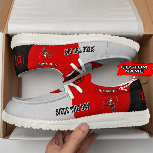 Tubopro Tampa Bay Buccaneers Personalized Hey Dude Shoes For Men And Women - Image 2