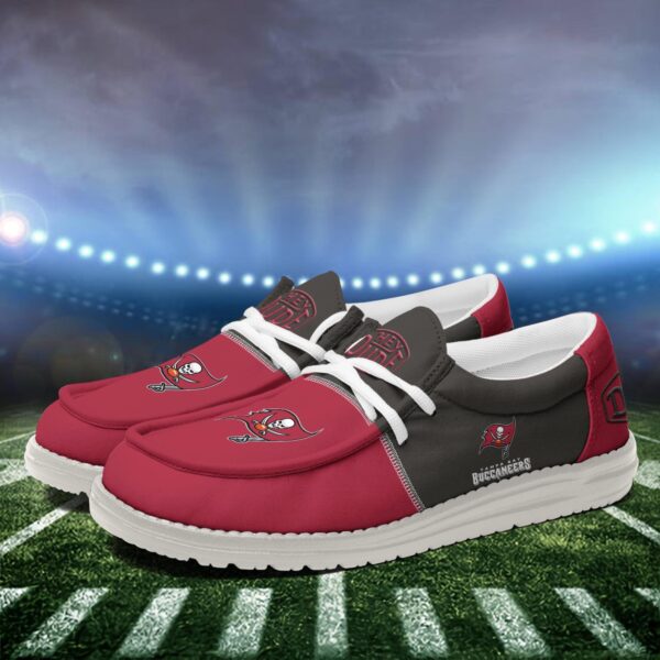 Tubopro Tampa Bay Buccaneers Personalized Hey Dude Shoes For Men And Women - Image 4